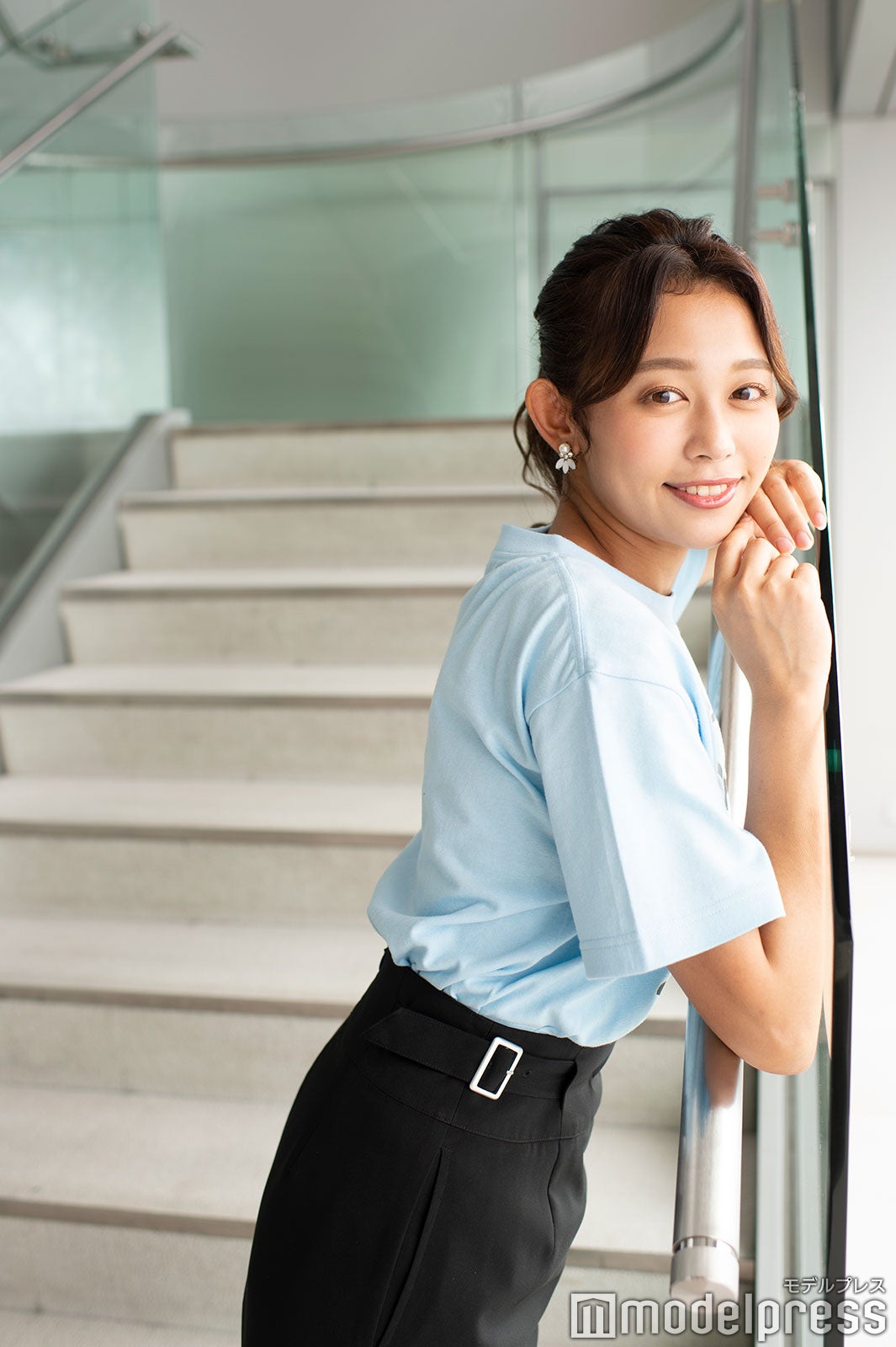 松崎涼佳アナウンサー （C）モデルプレス