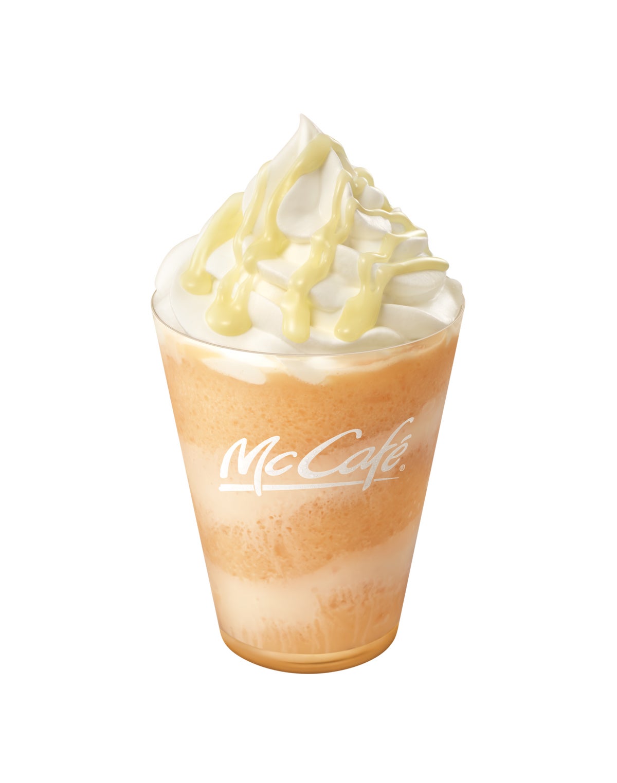 「北海道産メロン 練乳フラッペ」／画像提供：日本マクドナルド