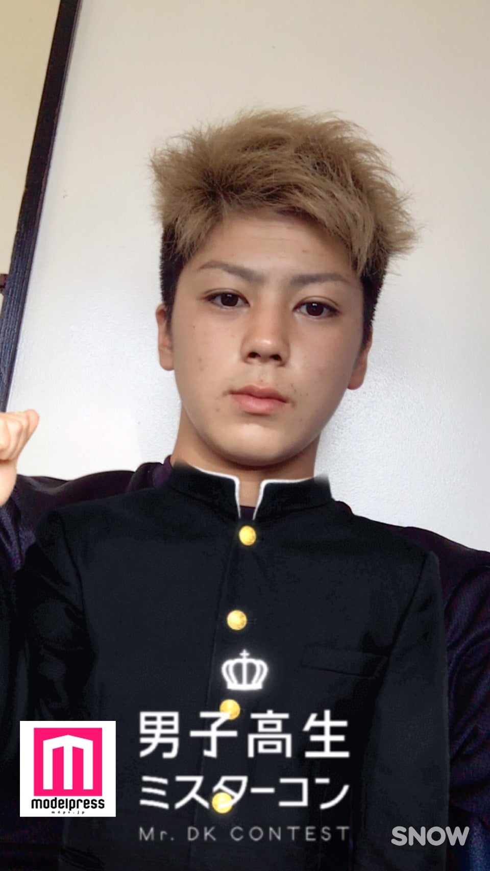 「ページ閲覧数」2位：佐伯海　
「男子高生ミスターコン2016」中国・四国地方予選／ファイナリスト発表