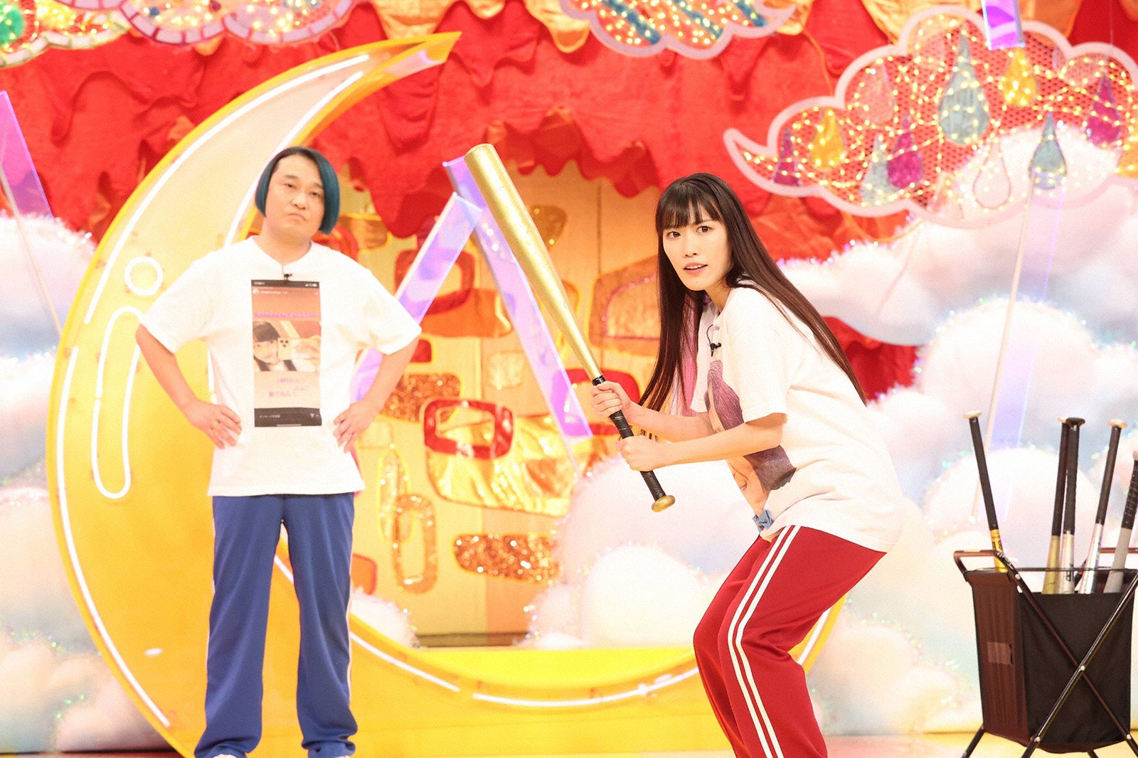 （左から）永野、高城れに （C）フジテレビ