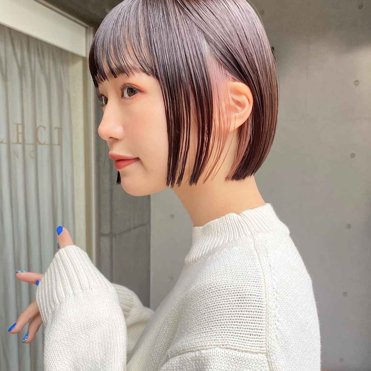 ミニボブ」で春らしく首元さっぱり！ヘアセットも楽にできる髪型 - モデルプレス