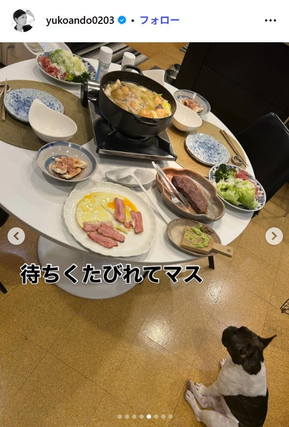 安藤優子Instagramより