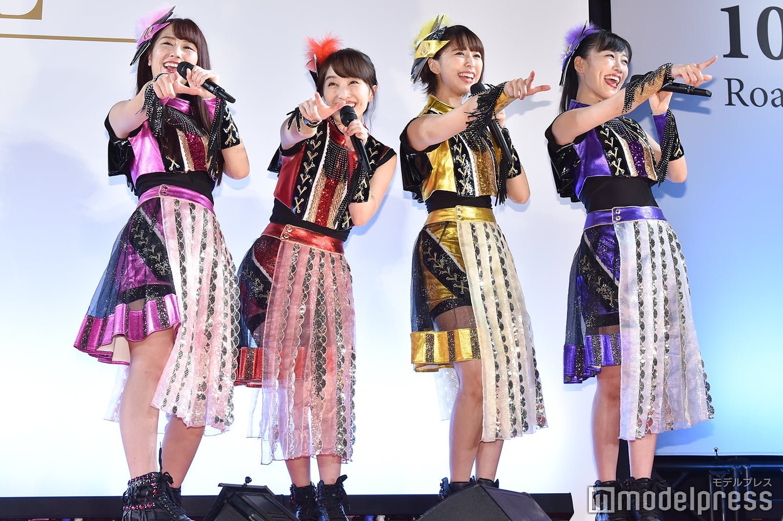 佐々木彩夏、百田夏菜子、玉井詩織、高城れに （C）モデルプレス