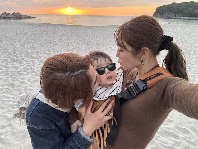古川優香、YouTuber夫&0歳長男と休日満喫「素敵な写真すぎる」「癒し」
