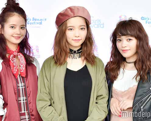 AKB48島崎遥香“初ランウェイ”後を直撃!夏のファッション、ヘア、マイブーム