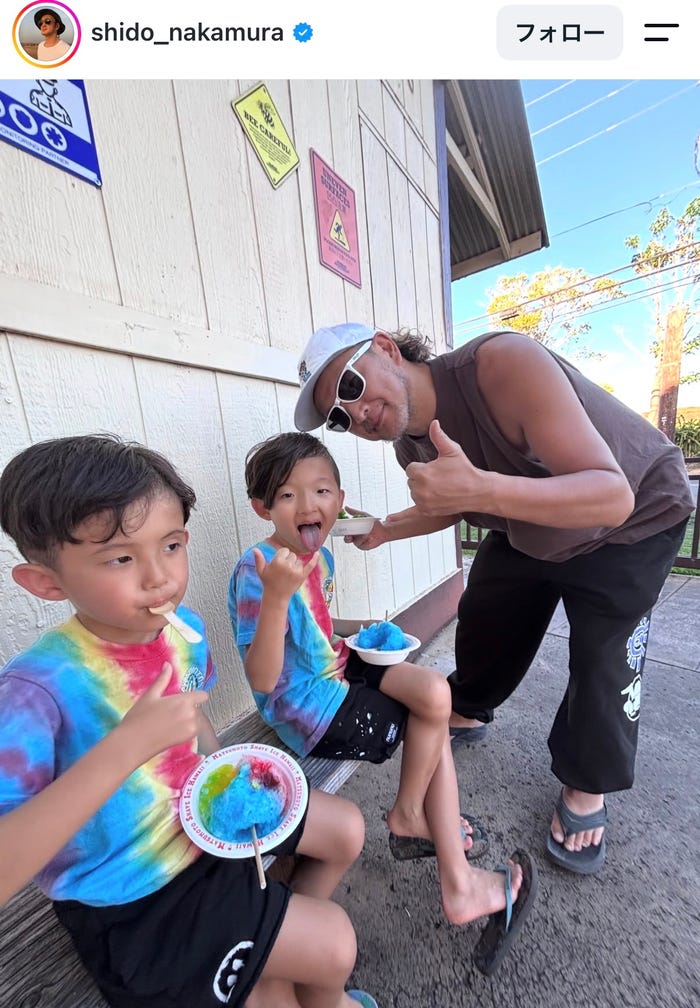 中村獅童Instagramより