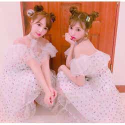 モデルプレス - 明日花キララ&三上悠亜の“双子コーデ”が可愛すぎ「最強コンビ」「姉妹みたい」と注目集まる