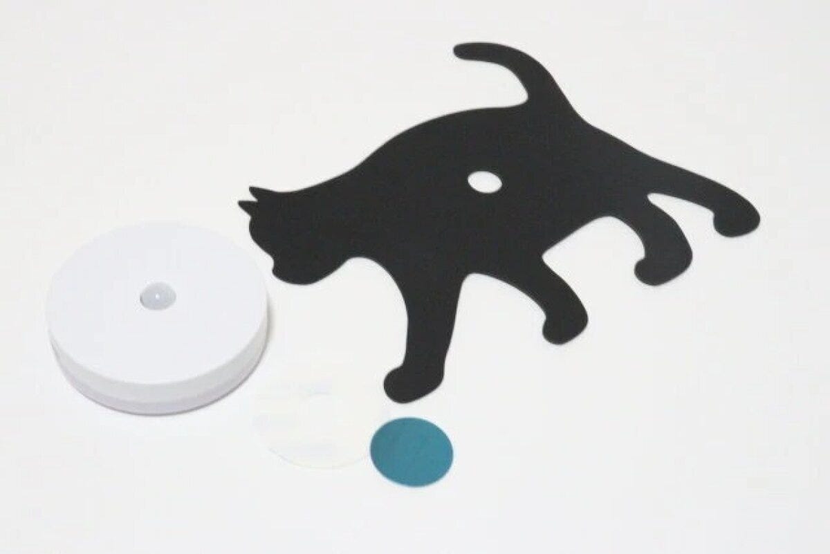 ダイソー　LEDシルエットライト　セット内容