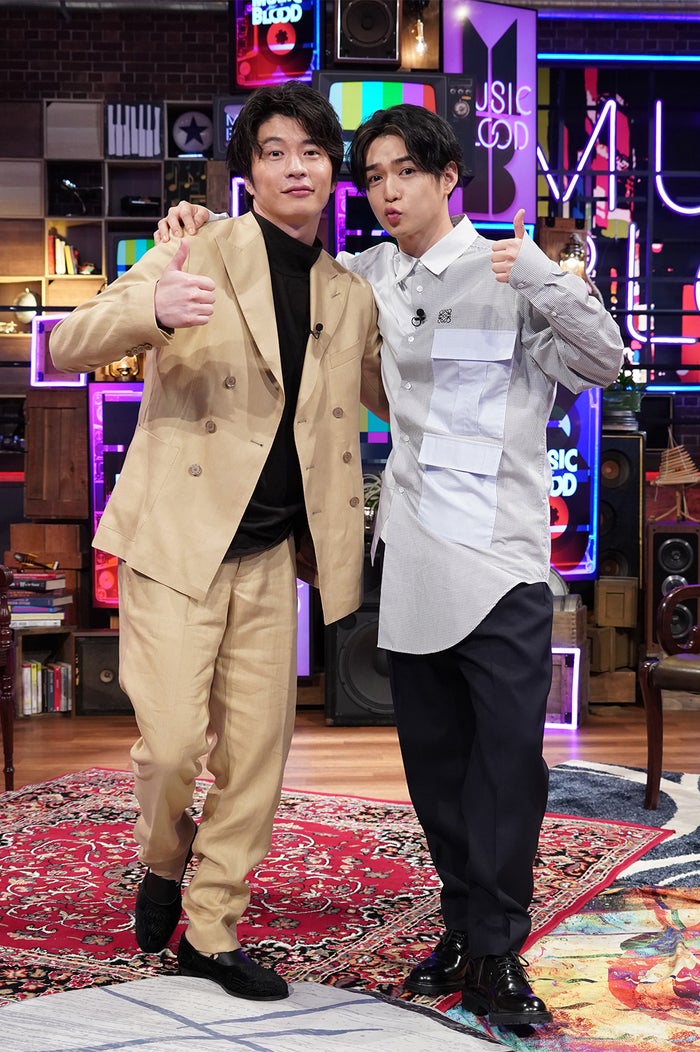 田中圭、千葉雄大 (C)日本テレビ
