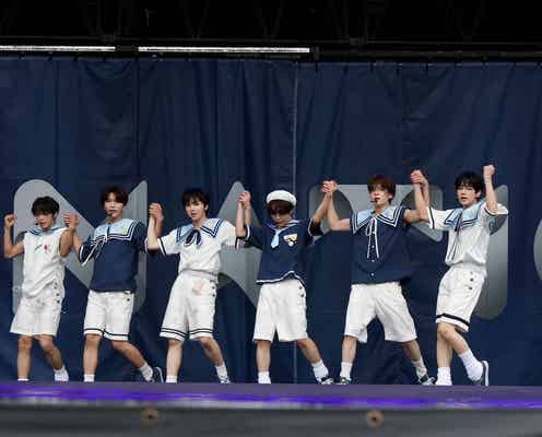NCT WISH「シズニの皆さんと初めて会った場所」味スタのステージにデビュー後初カムバック【a-nation 2024】
