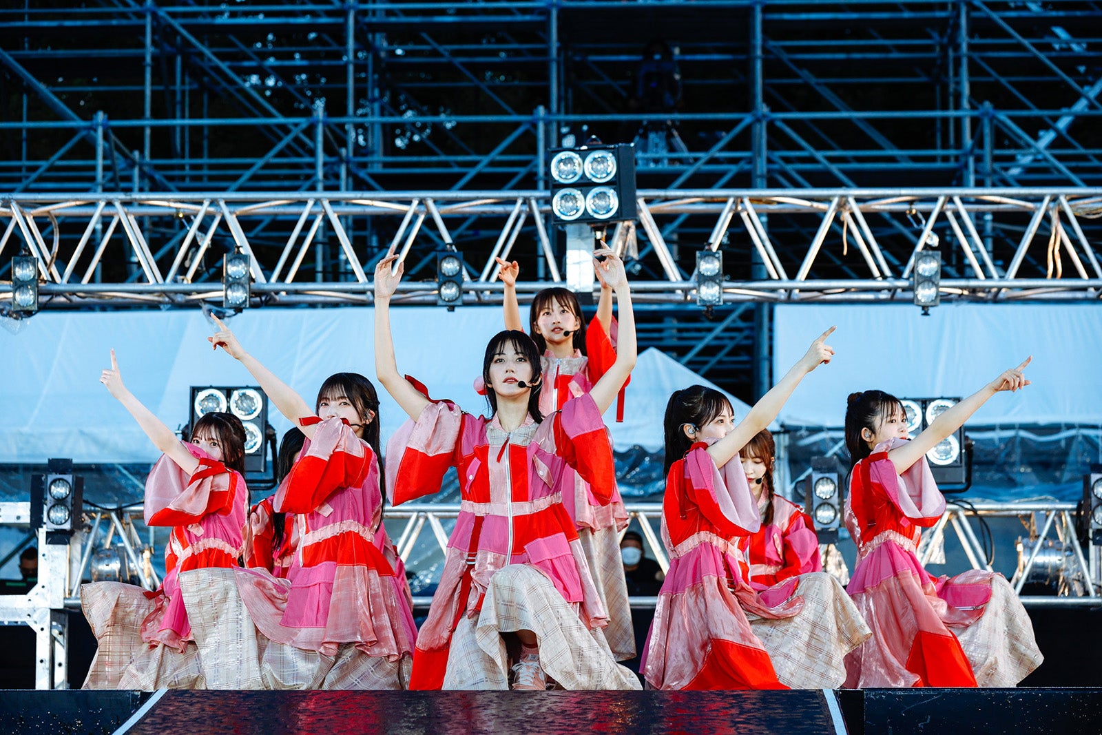 櫻坂46／「W-KEYAKI FES. 2022」より（提供写真）