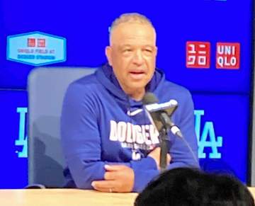 大谷翔平はPSで復帰へ 試合前に打撃練習、ロバーツ監督「問題なく終えた」最短22日の復帰日にはこだわらず