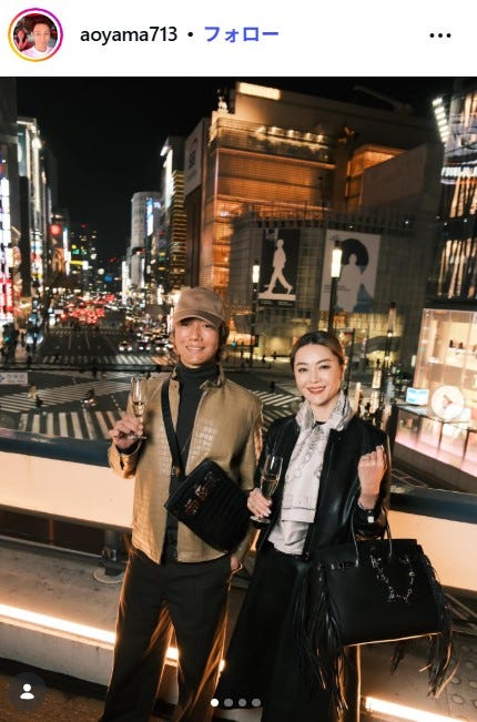 青山光司氏Instagramより