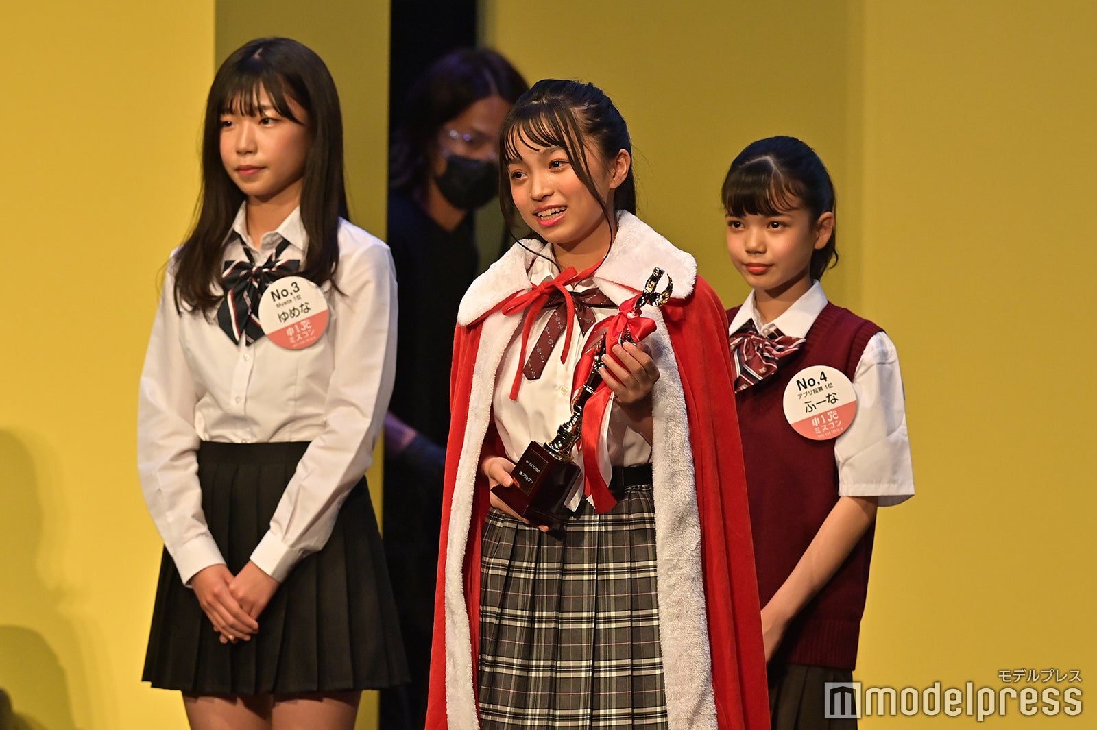 「中一ミスコン2021」準グランプリ・Hinanoさん（C）モデルプレス