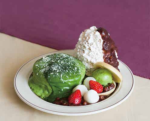 エッグスンシングス、京都限定「宇治抹茶パンケーキ」が国内全店舗に登場