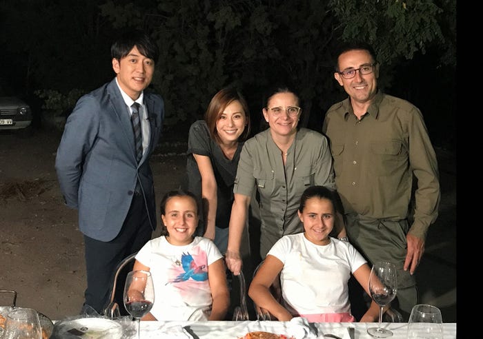 米倉涼子がスペインでホームステイ(C)TBS