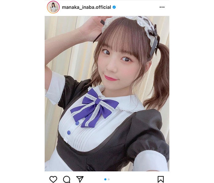 Juice Juice 稲場愛香 高めツインテールの自撮りメイドショットに悶絶 モデルプレス