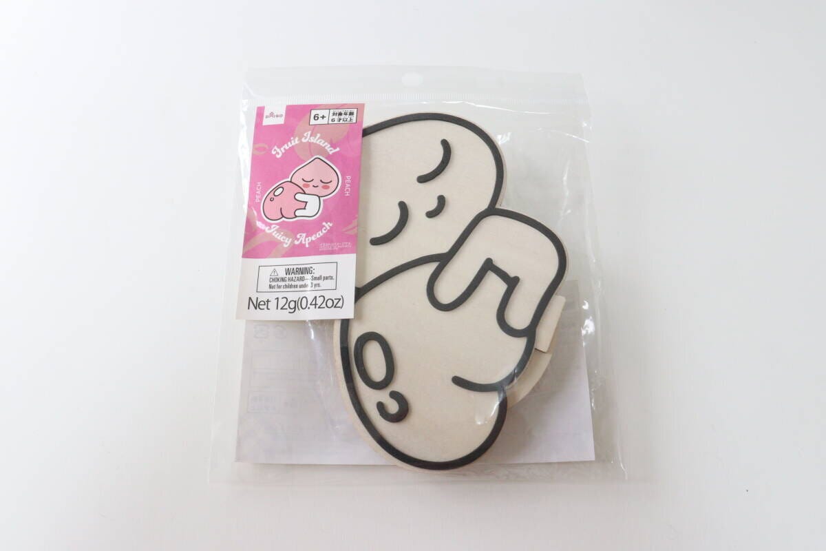 DIYぬりえジェル（カカオフレンズ、アピーチ）　パッケージ