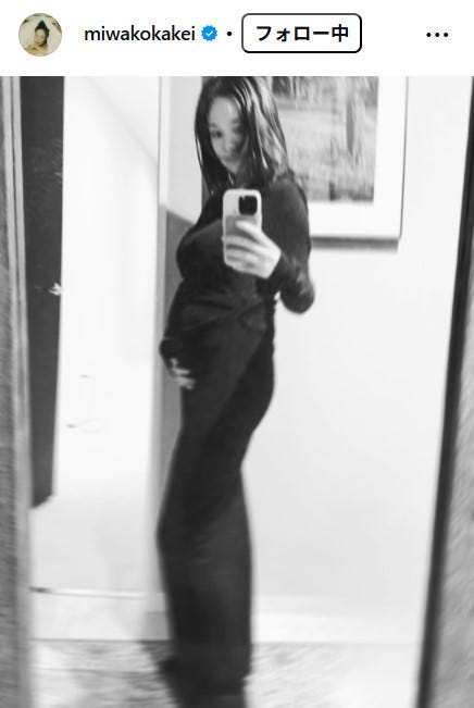 筧美和子Instagramより