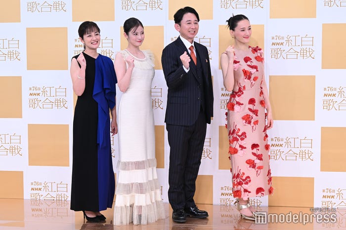 (鈴木奈穂子アナ、今田美桜、有吉弘行、綾瀬はるかC)モデルプレス(C)モデルプレス