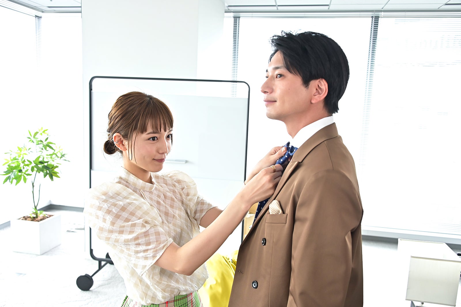 川口春奈、向井理「着飾る恋には理由があって」より（C）TBS