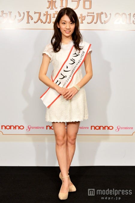 「ホリプロタレントスカウトキャラバン2013」グランプリに輝いた佐藤美希さん