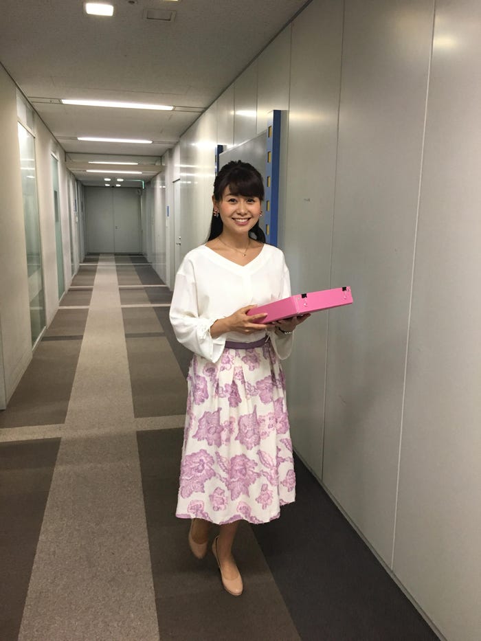 山中章子アナウンサー(提供写真)