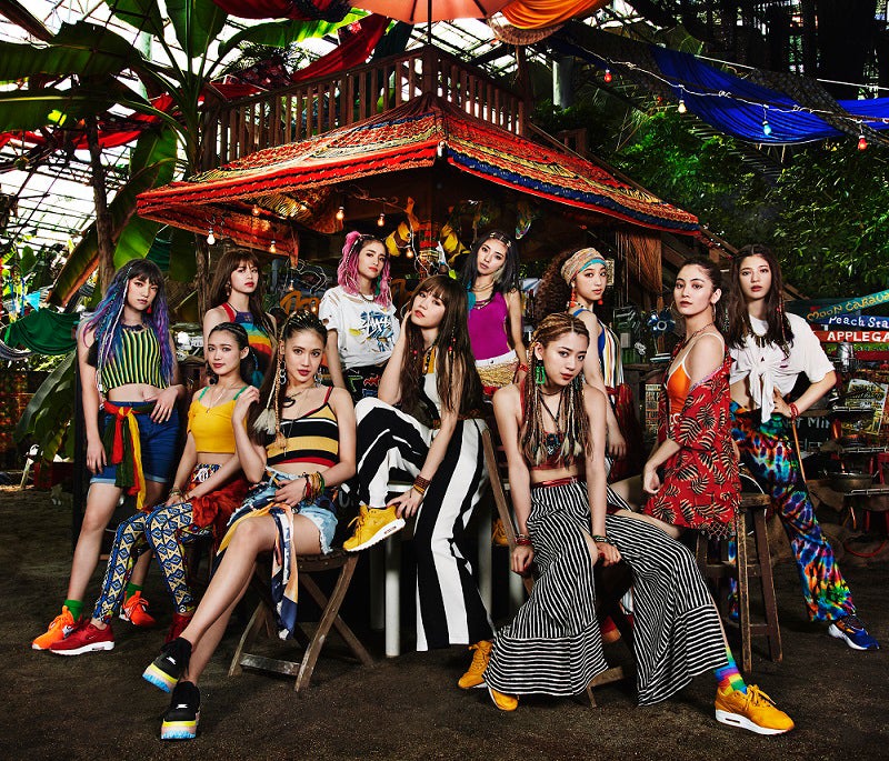 E-girls （画像提供：テレビ朝日）