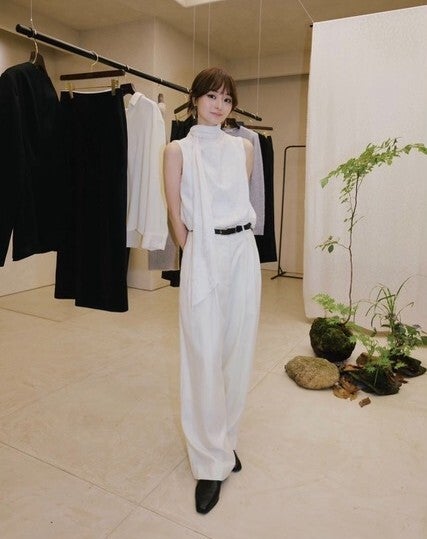 【新品未使用】MARNO Mia tank マーノ 丸林広奈 スタイリスト丸林広奈さんの「マーノ」 少ない型数で一着一着を磨く