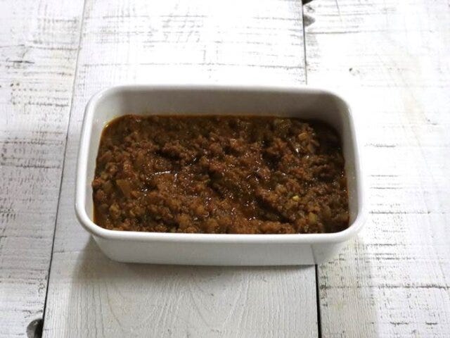 レンジでできるドライカレー