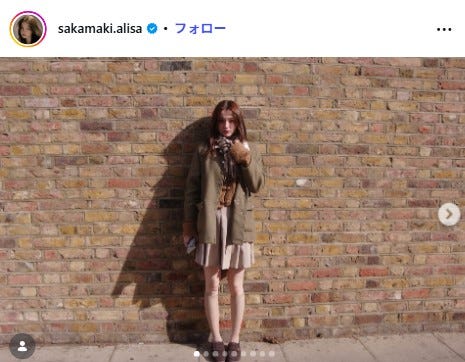 坂巻有紗Instagramより