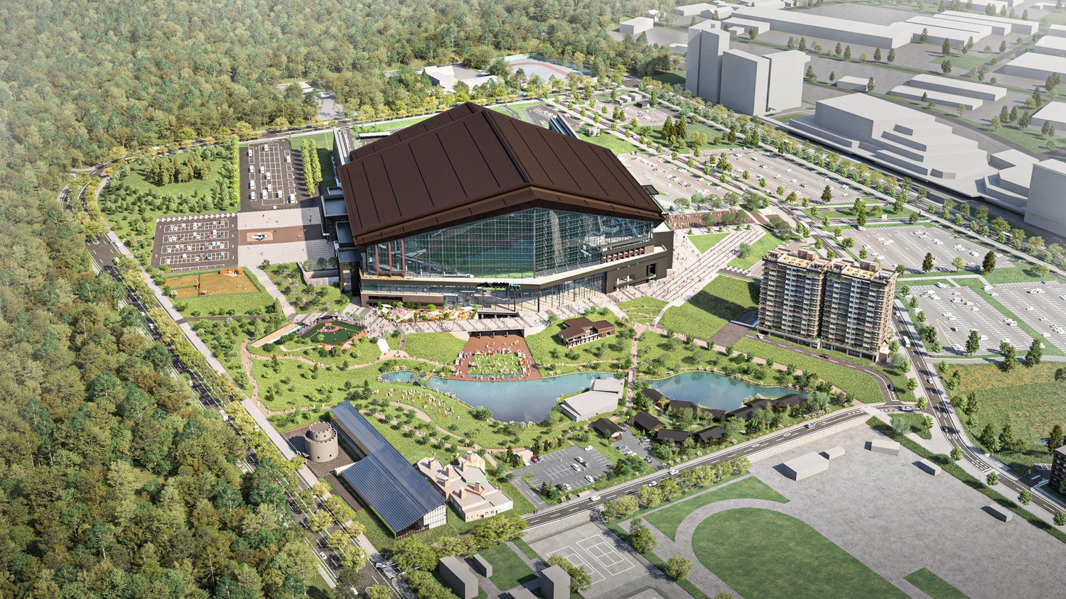 エスコンフィールドHOKKAIDO（C）H．N．F．