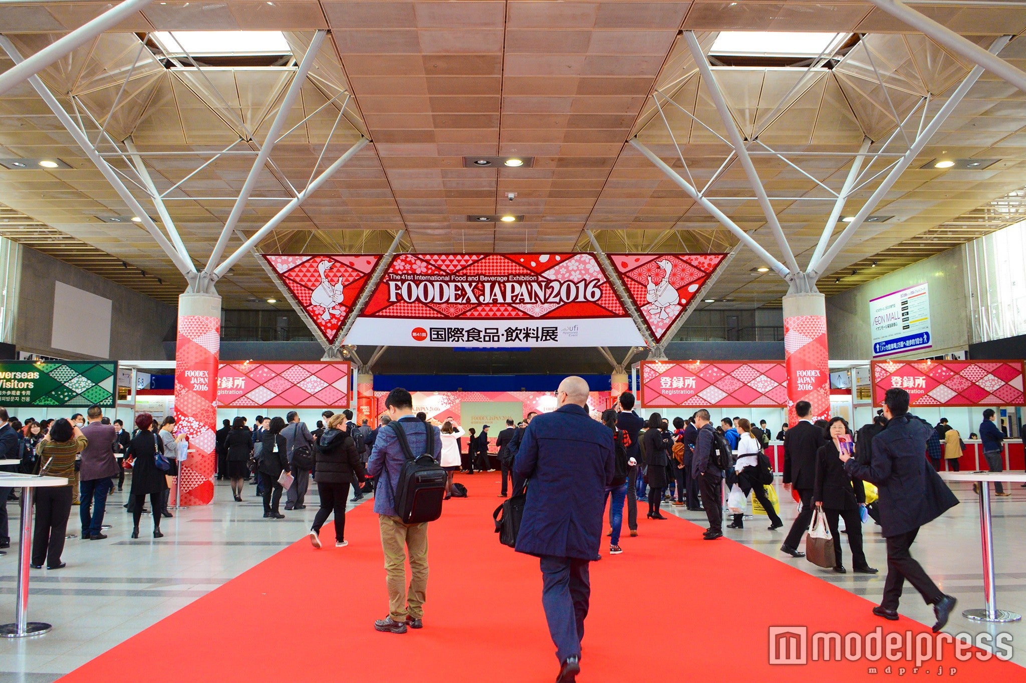 「FOODEX JAPAN 2016」の様子（C）モデルプレス