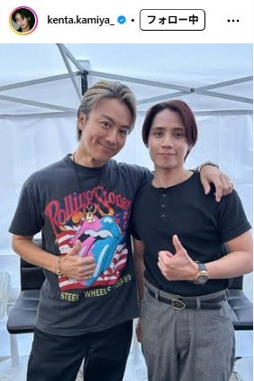 神谷健太 Instagramより