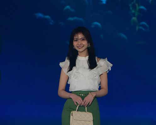 乃木坂46金川紗耶、スリットスカートからのぞくスラリ美脚に視線集中<GirlsAward 2023 S/S>