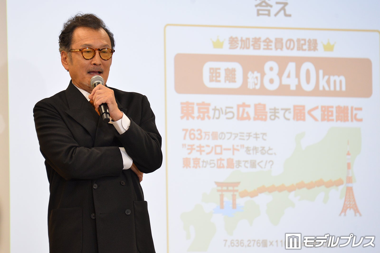 クイズに挑んだ吉田鋼太郎（C）モデルプレス