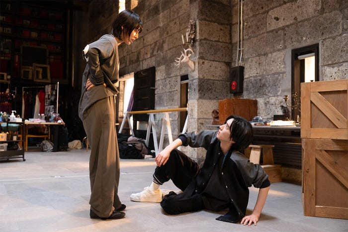石井杏奈、道枝駿佑(C)Storm Labels Inc.