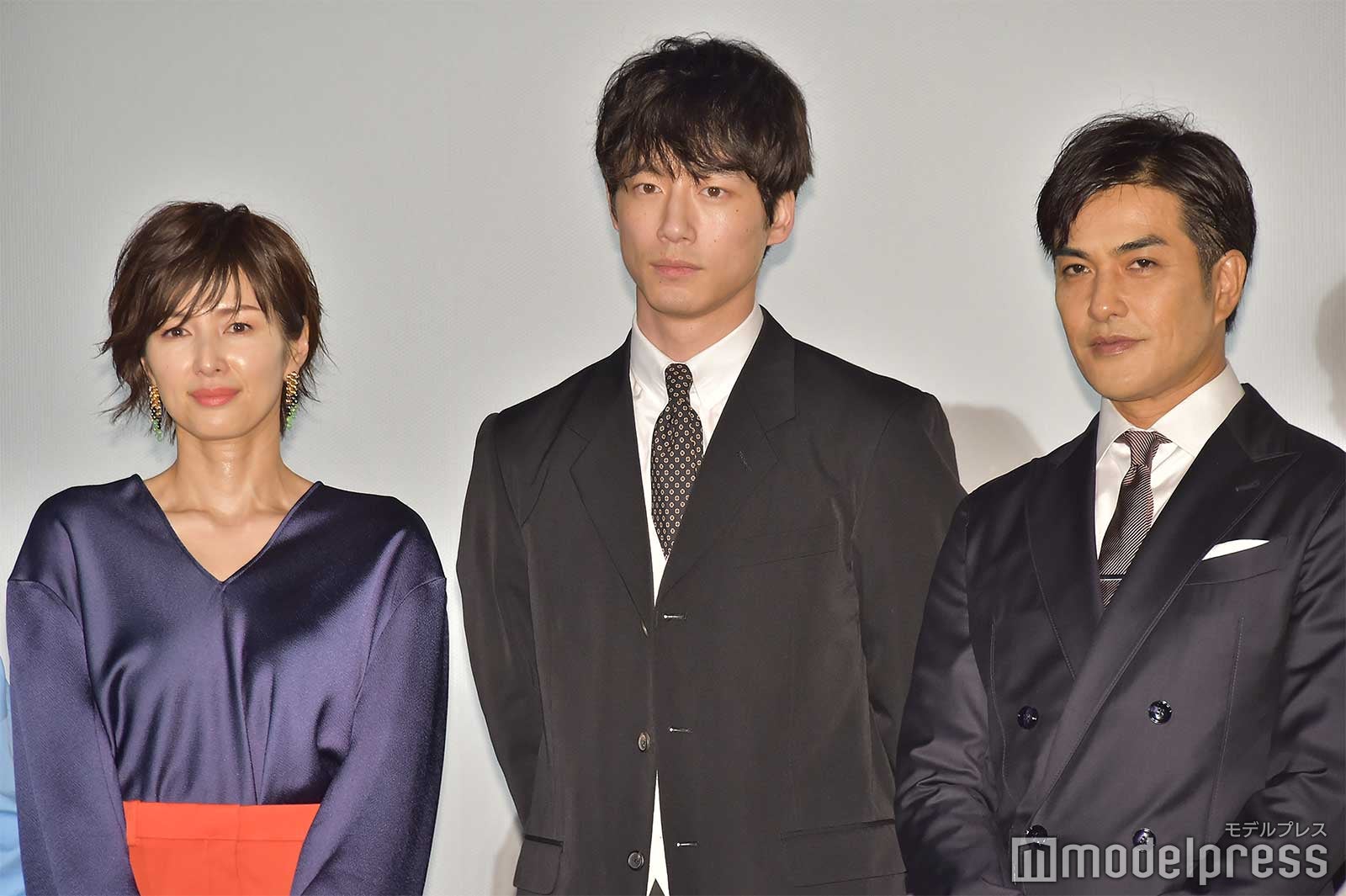 （左から）吉瀬美智子、坂口健太郎、北村一輝（C）モデルプレス