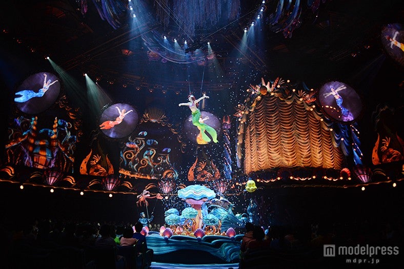 シャボン玉の演出