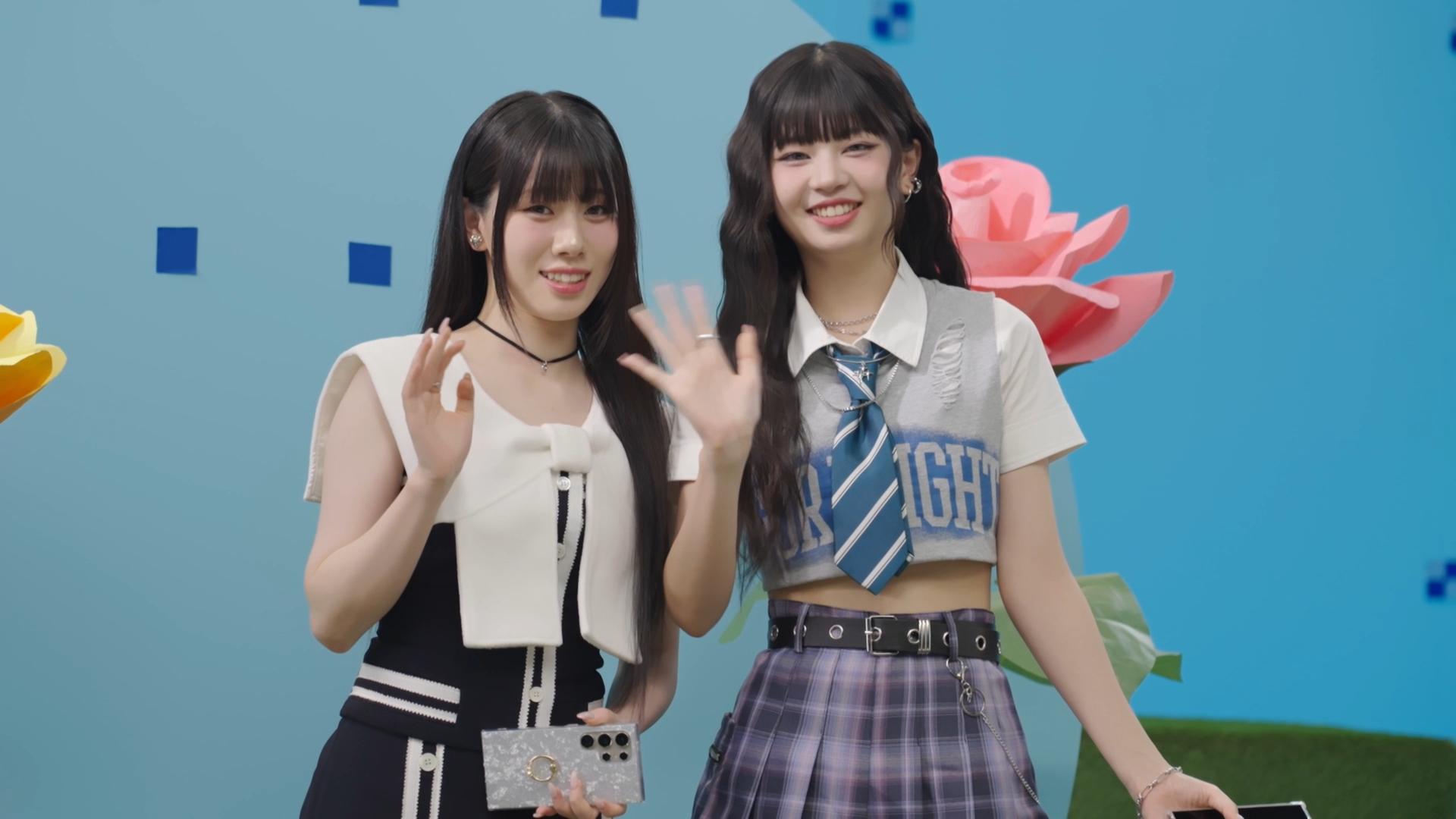 ME:I「ホットペッパービューティー」新WebCMより（提供写真）