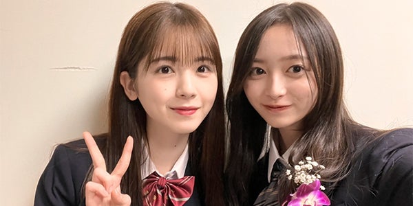 乃木坂46井上和“クラスメイト”筒井あやめとの卒業写真に反響「漫画の