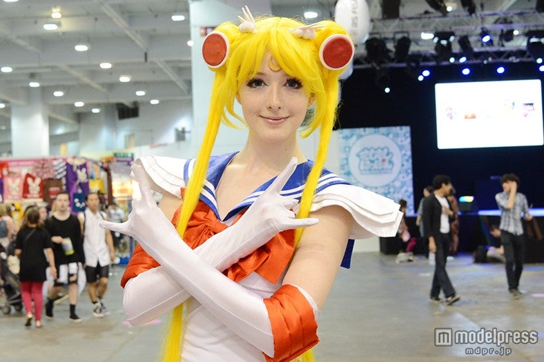 セーラームーン／「HYPER JAPAN」に来場したコスプレイヤー