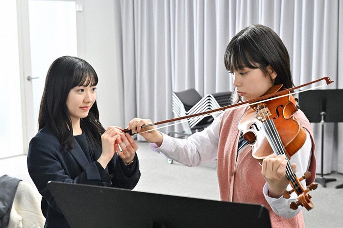 芦田愛菜、當真あみ「さよならマエストロ~父と私のアパッシオナート~」第6話より(C)TBS