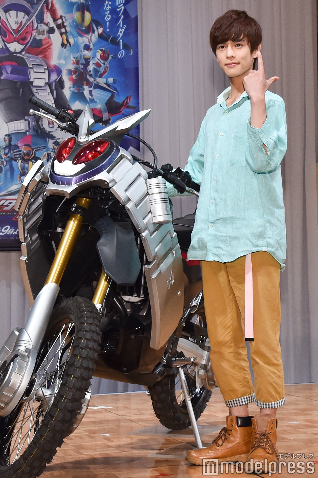 新・仮面ライダーは奥野壮 4年連続“ジュノンボーイ”が主演＜仮面