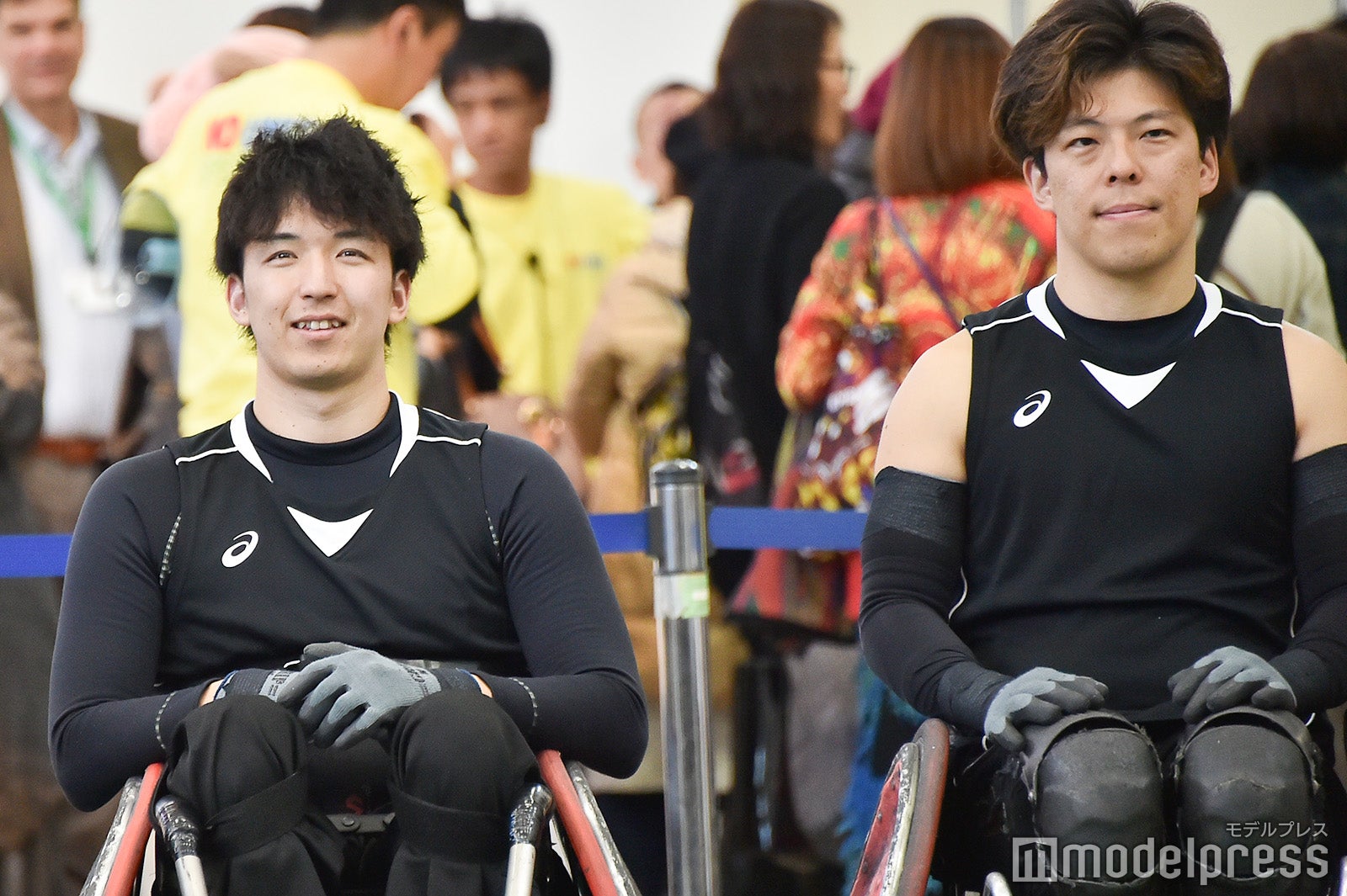 車いすラグビーの中町俊耶選手、峰島靖選手 （C）モデルプレス