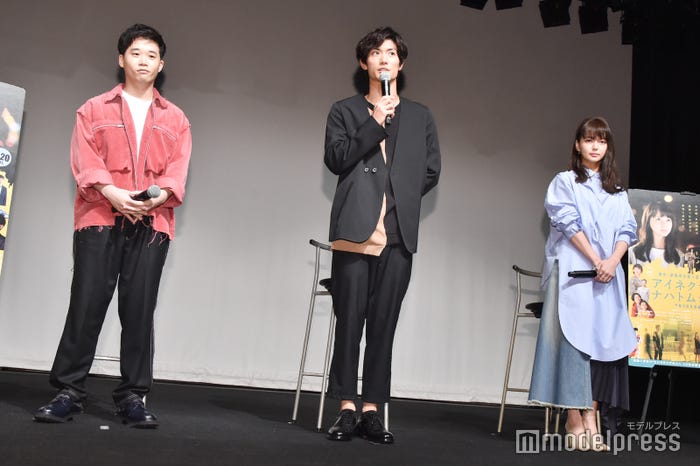 (左から)矢本悠馬、三浦春馬、多部未華子(C)モデルプレス