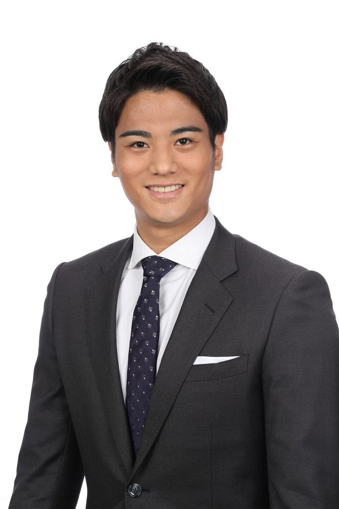 山本賢太アナウンサー(C)フジテレビ