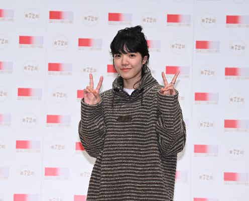 <紅白本番>あいみょん、Tシャツジーンズ姿で「愛を知るまでは」堂々歌唱