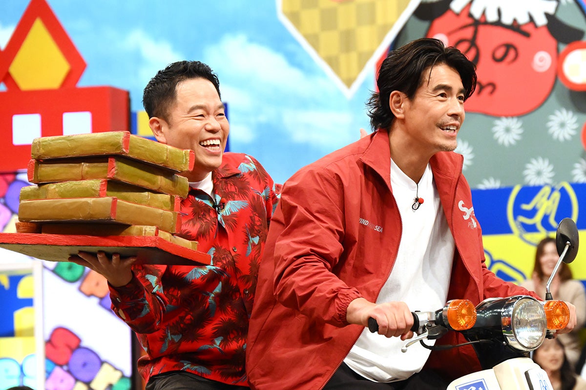 津田篤宏、伊藤英明（C）TBS