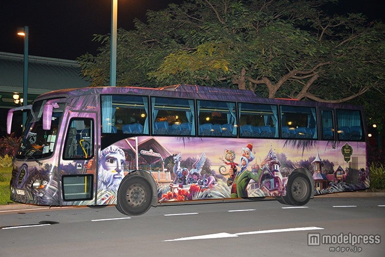 24時間運行のシャトルバス（午前1時から午前6時まではリクエスト制）